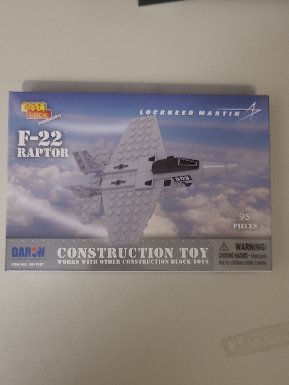 F-22 Raptor Construction Toy New, Never Opened